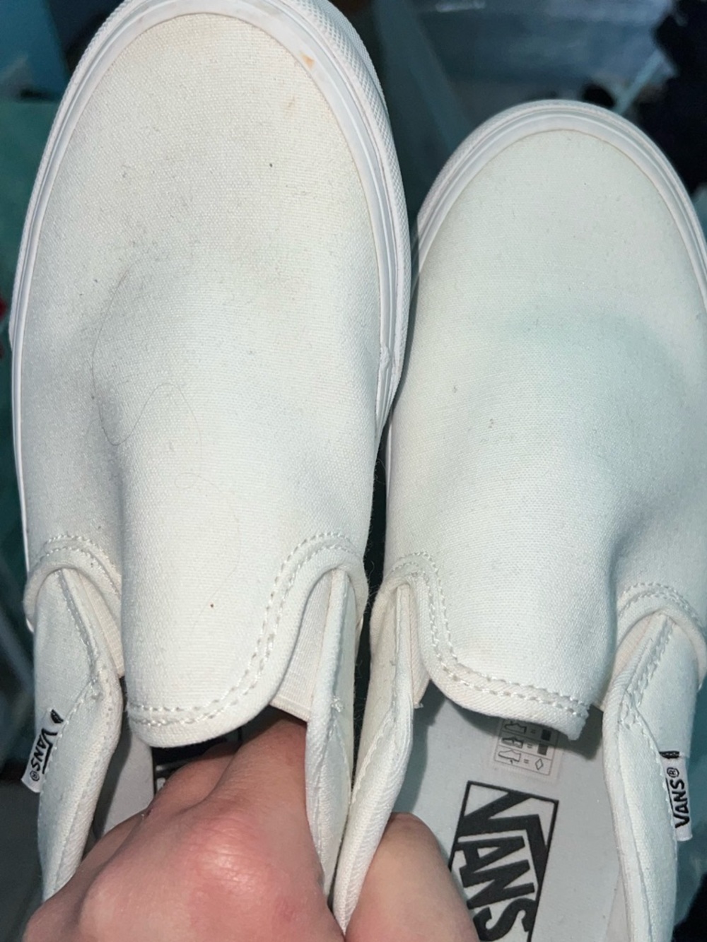 Vans Classic Slip-On Sneakers - Off-White